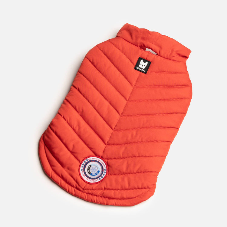 Red Woody Puffer Jacket