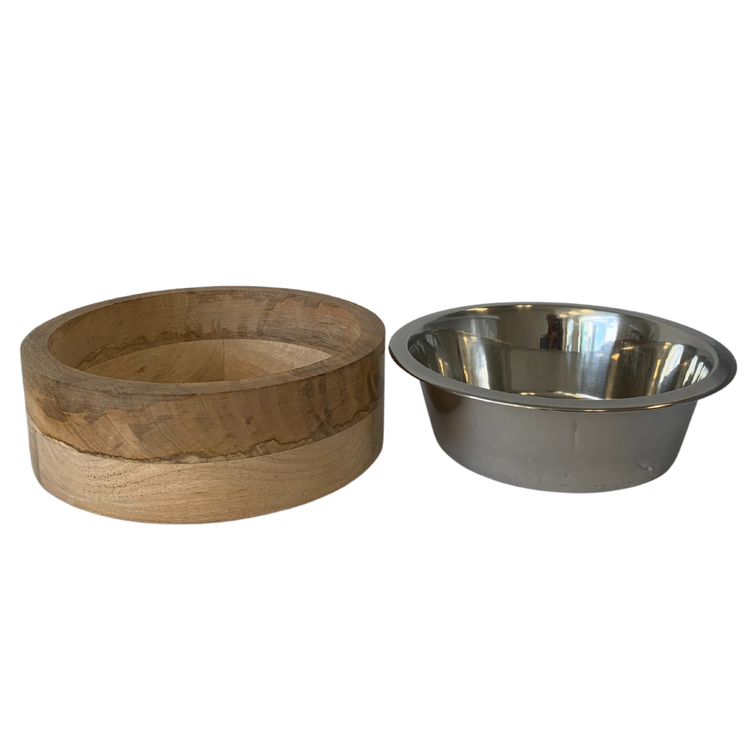 Mango Wood Holder & Bowl