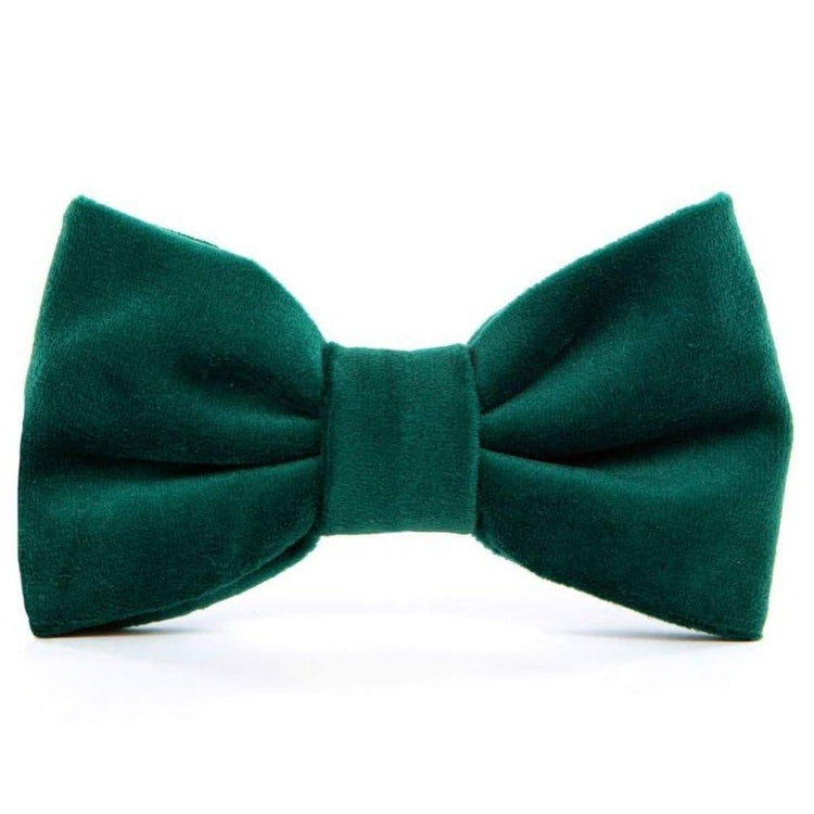 Dog Bow Tie - Forest Green