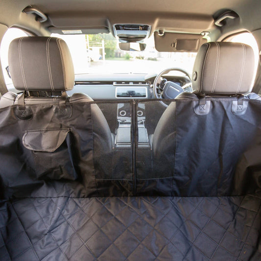 Premium Hammock Car Seat Cover - Black