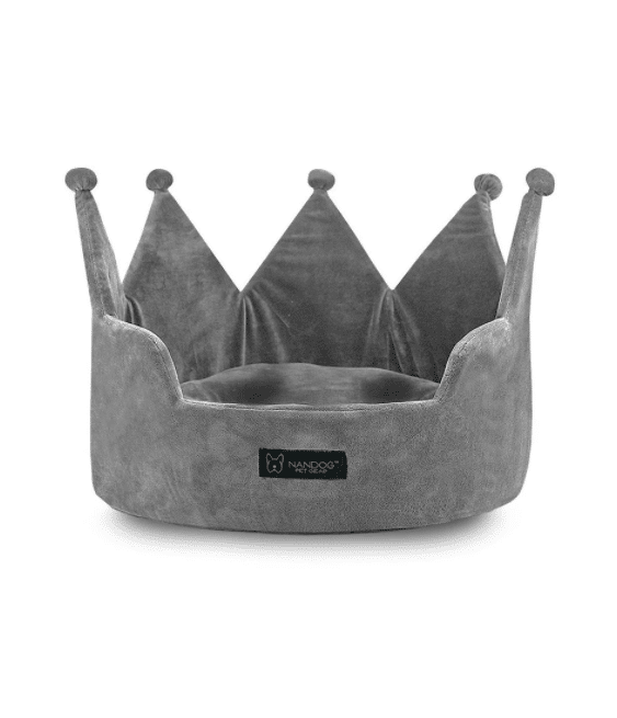 Crown Bed (Light Grey)