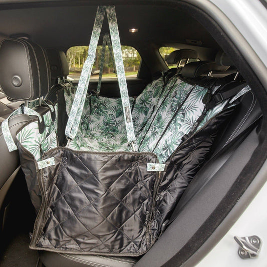Premium Hammock Car Seat Cover - Paradise Palm
