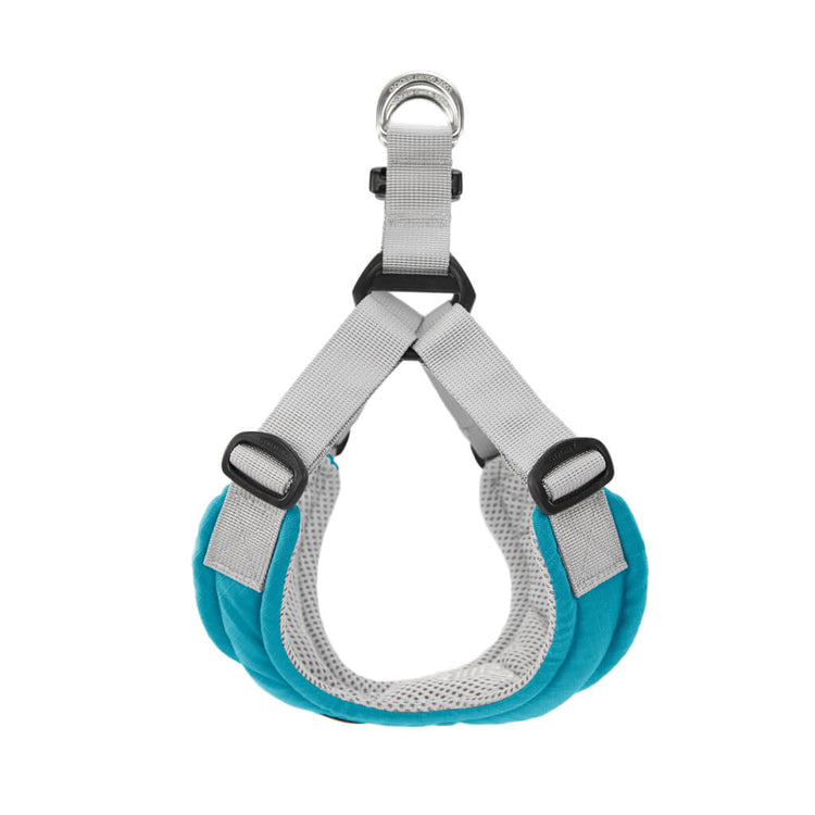 Memory Foam Step-In Harness - Turquoise