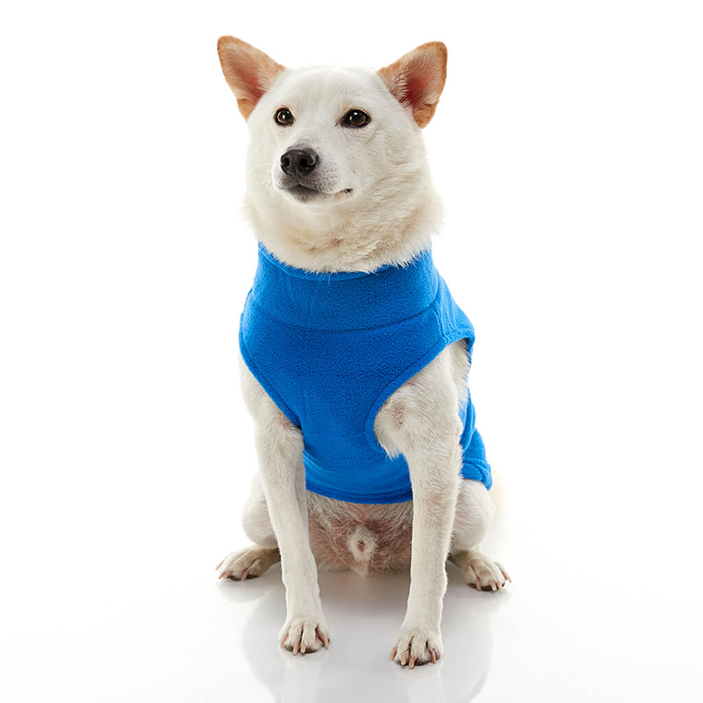 Blue Step-In Dog Fleece by Gooby Zip, Clip Go! – Barklife Boutique
