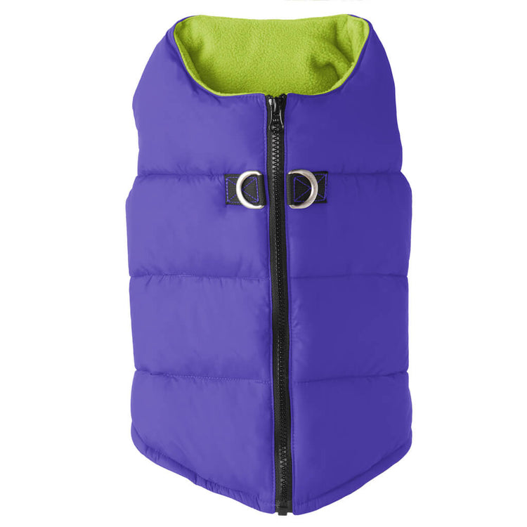 Purple Padded Back Clip Vest
