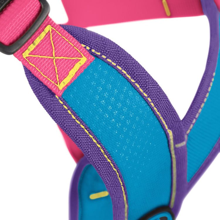 Comfort X Step-In Harness - Pink/Blue