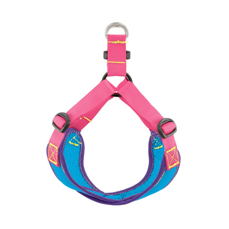 Comfort X Step-In Harness - Pink/Blue