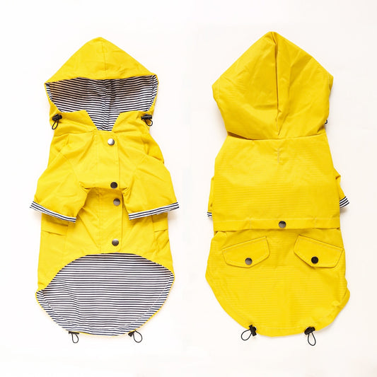 Yellow Splash Raincoat